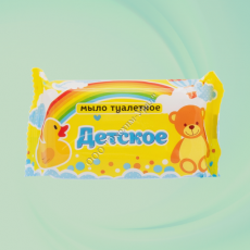 Т/мыло Детское 100 г, в обертке / 64 / КМЗ - Экохим-Урал - промышленная химия, бытовая химия, оптом