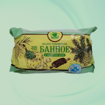 Т/мыло Хвоя 200 г, в обертке / 40 / Меридиан - Экохим-Урал - промышленная химия, бытовая химия, оптом