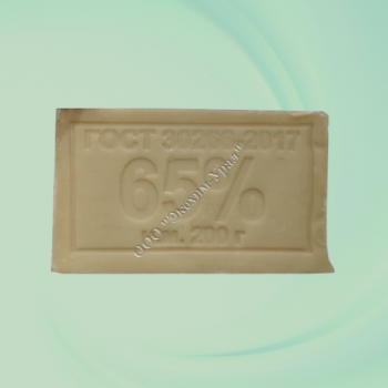 Хозяйственное мыло (65 %) 200 г, без обертки / 60 / Меридиан - Экохим-Урал - промышленная химия, бытовая химия, оптом